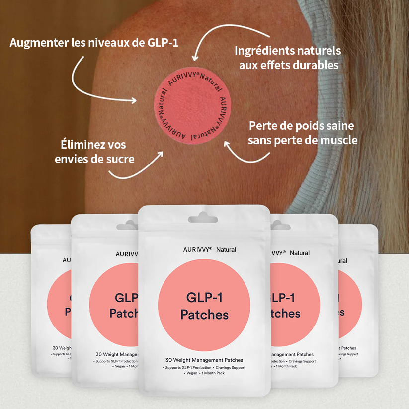 🍒 Patch Minceur GLP-1 : Contrôlez votre appétit, retrouvez l’énergie et apaisez votre stress naturellemnt
