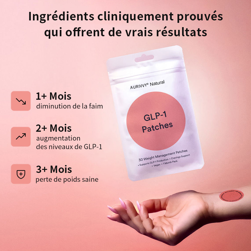 🍒 Patch Minceur GLP-1 : Contrôlez votre appétit, retrouvez l’énergie et apaisez votre stress naturellemnt