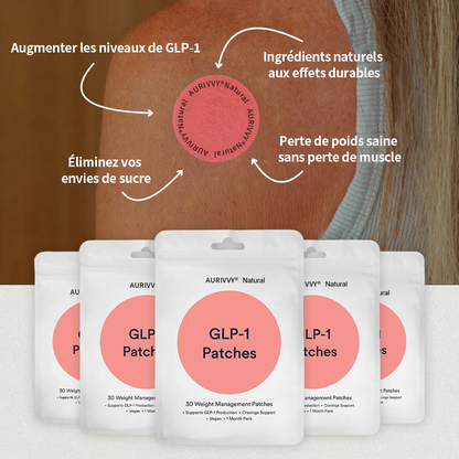 🍒 Patch Minceur GLP-1 : Contrôlez votre appétit, retrouvez l’énergie et apaisez votre stress naturellemnt